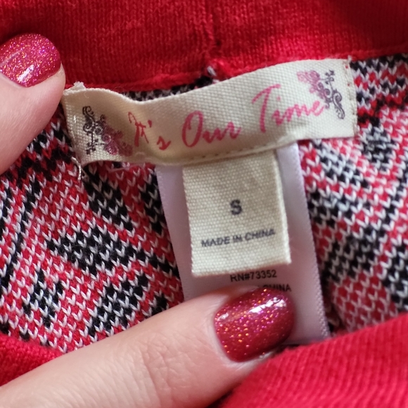 Holiday print leggings - Picture 2 of 2